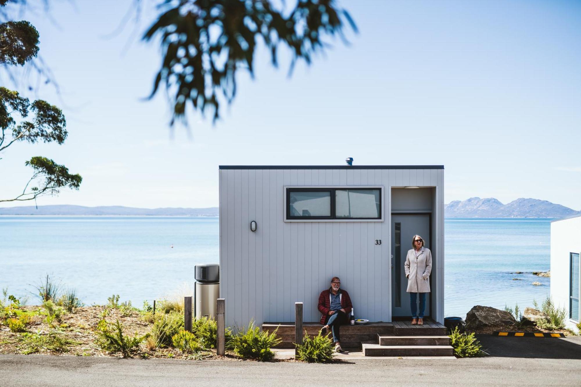 Swansea Beach Chalets Eksteriør billede